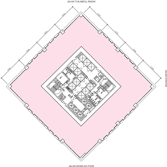 City Square Office Tower Floorplan