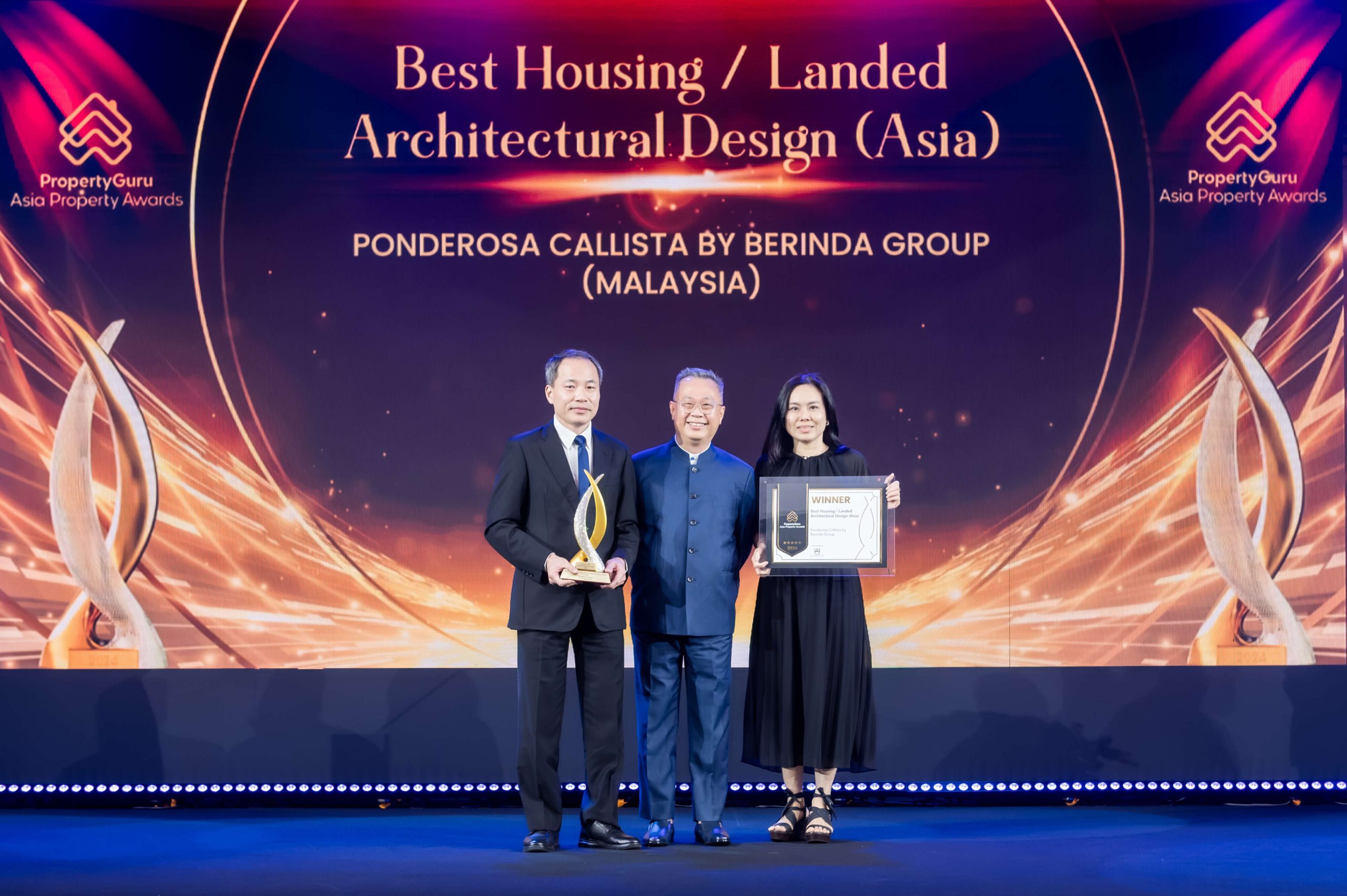 PropertyGuru Asia Property Awards 2024 Grand Final - Berinda Properties - Homes for Life