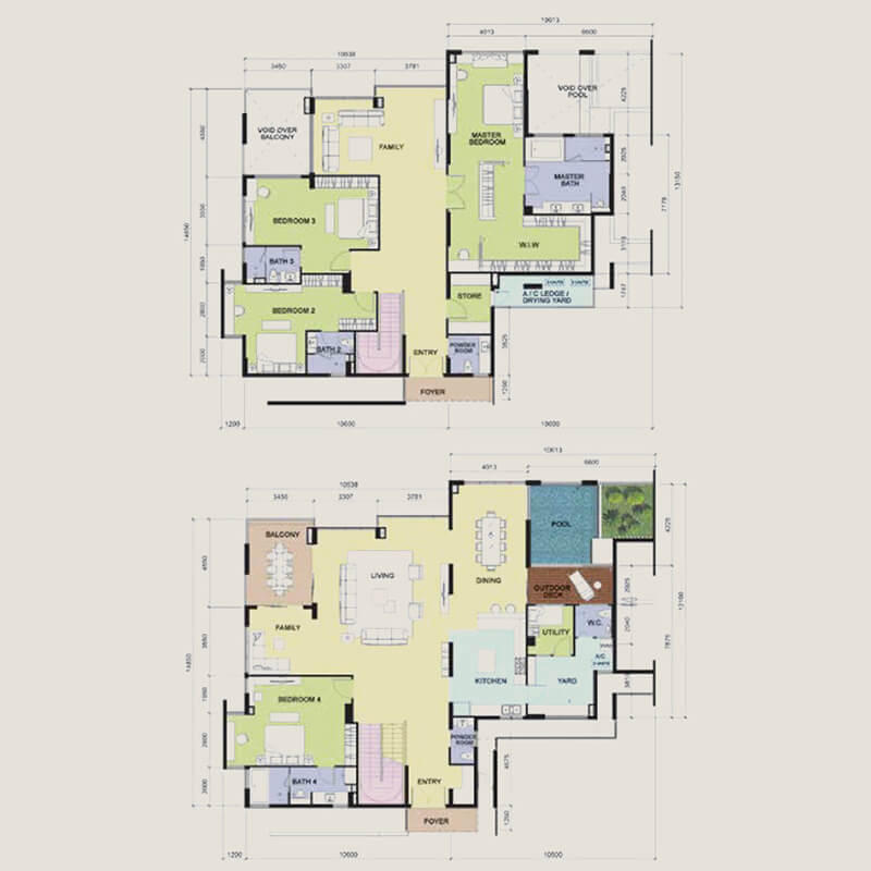 Duplex Apartment, 4 Bedrooms + Utility