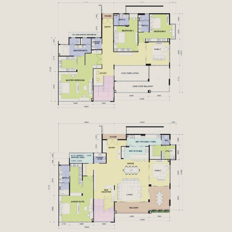 Panthouse, 4 Bedrooms + Utility