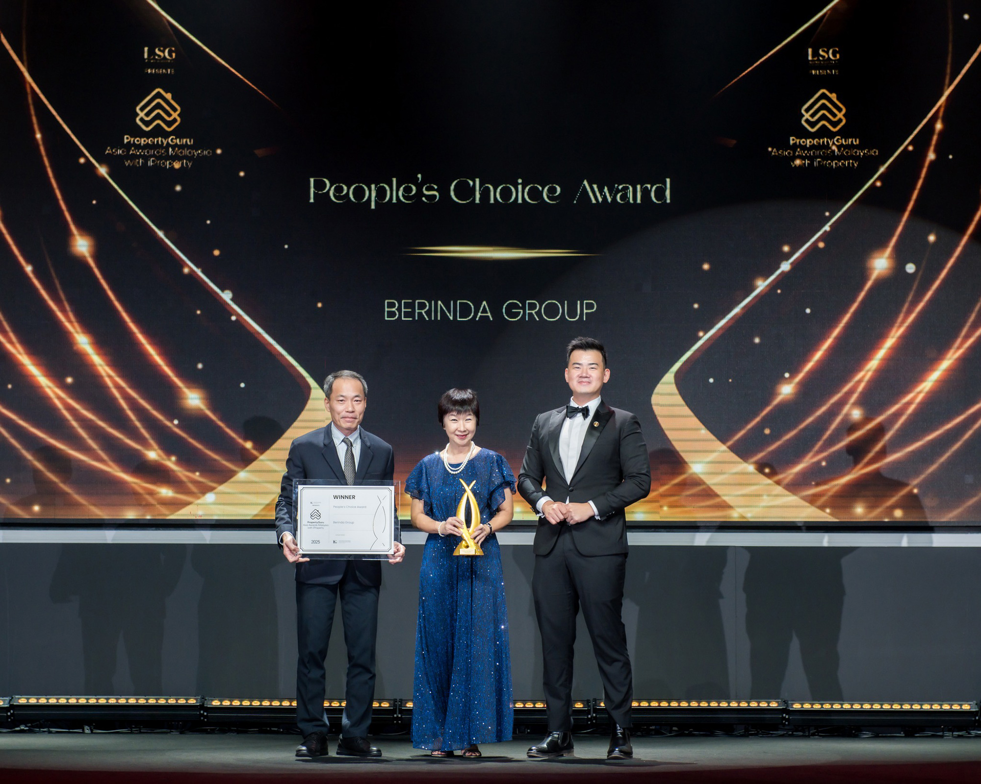 PropertyGuru Asia Awards Malaysia People’s Choice Award – Top 10 Developers 2025 - Berinda Properties - Homes for Life
